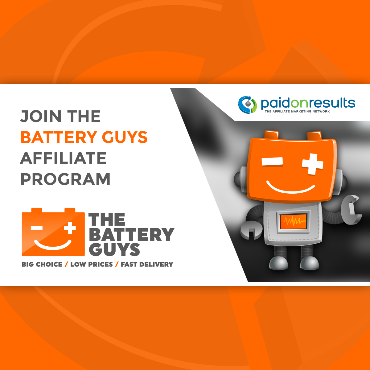 The Battery Guys Affiliate Marketing Program by Paid On Results