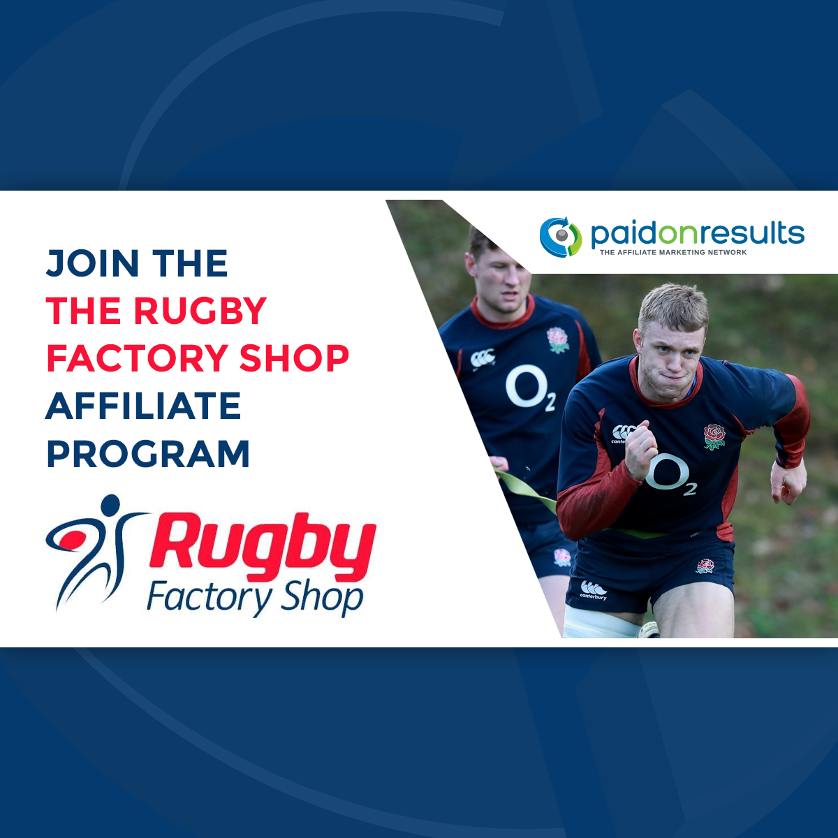 Rugby Factory Shop Affiliate Marketing Program by Paid On Results