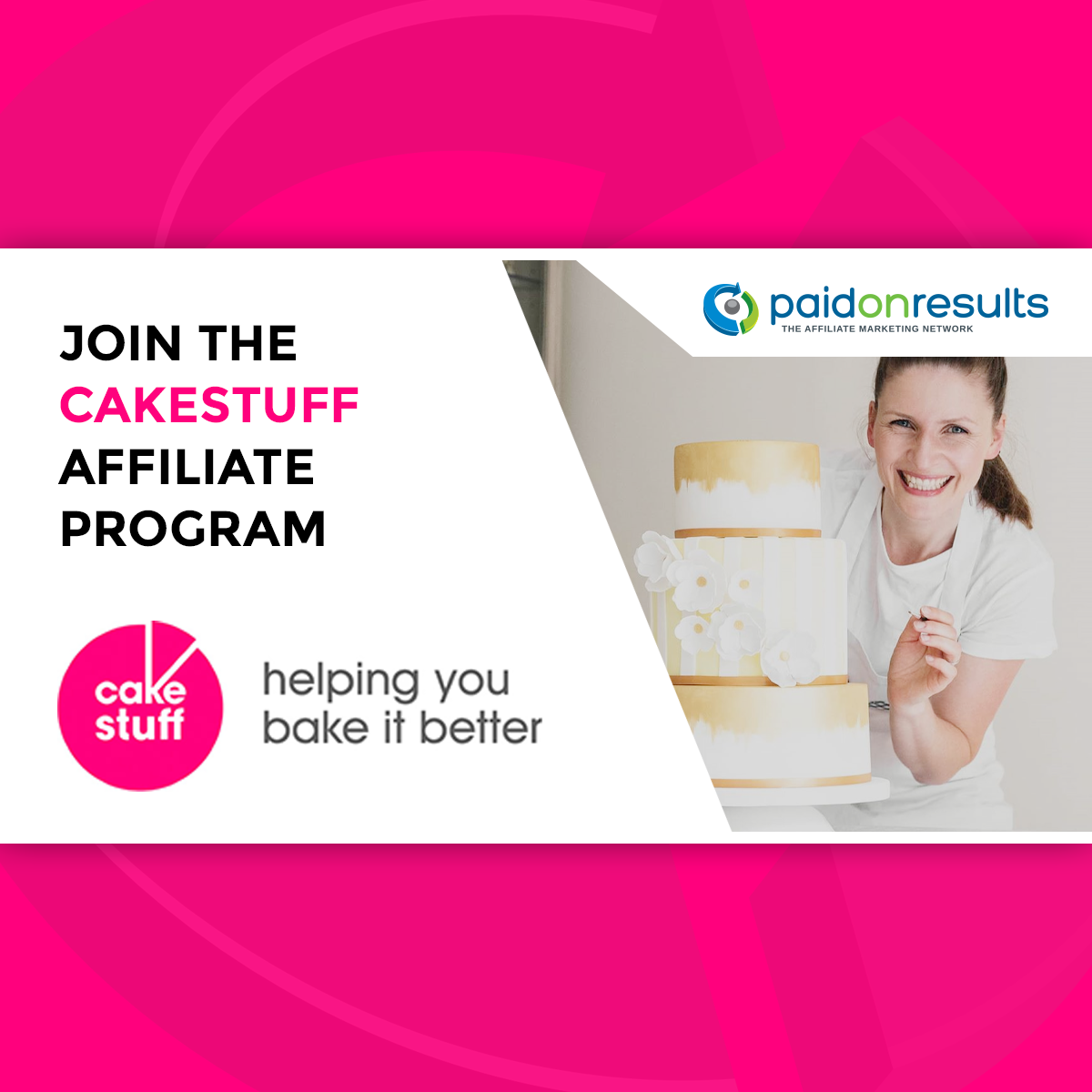 Cake Stuff - Affiliate Marketing Program by Paid On Results